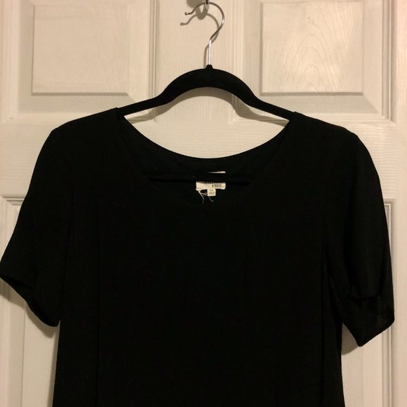 Wilfred Free Black Polyester T-shirt Dress - Picture 3 of 4